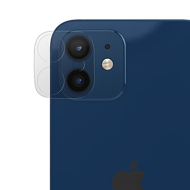 Avizar Film Caméra Apple iPhone 12 Verre Trempé Anti-trace Transparent