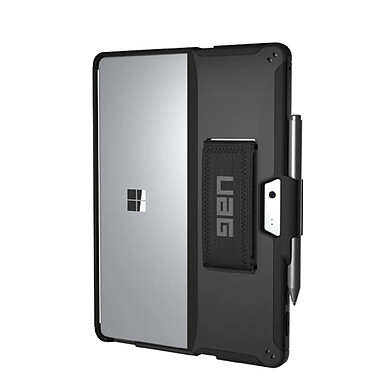 UAG Coque Scout  Microsoft Surface Go/Go 2/Go 3/Go 4 avec sangle Noir