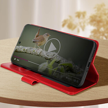 Acheter Avizar Étui pour Xiaomi Redmi Note 13 Pro Plus Porte-carte Support Vidéo  Rouge