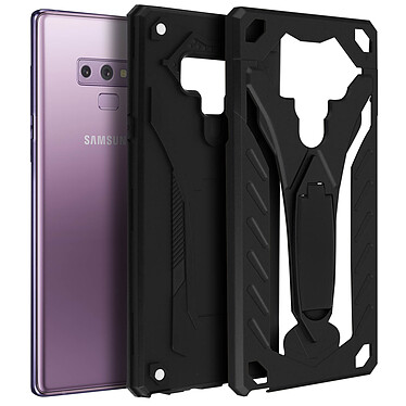 Avizar Coque Noir Hybride pour Samsung Galaxy Note 9 pas cher
