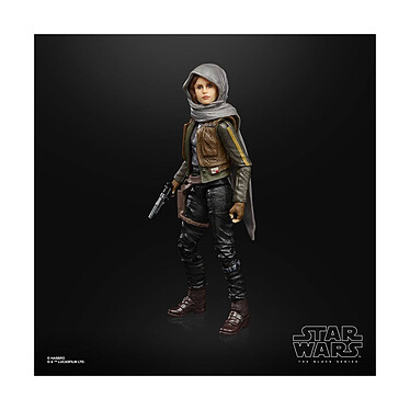 Star Wars Rogue One Black Series - Figurine 2021 Jyn Erso 15 cm pas cher