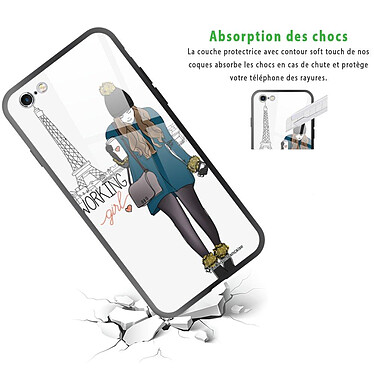 Avis LaCoqueFrançaise Coque iPhone 6/6S Coque Soft Touch Glossy Working girl Design