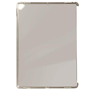 Avizar Coque pour iPad Pro 12.9 et 12.9 2017 Silicone Souple  Noir Fumé