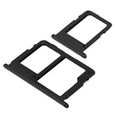 Avizar Tiroir SIM Samsung Galaxy J3 2017 support 2x carte nano SIM + microSD - noir