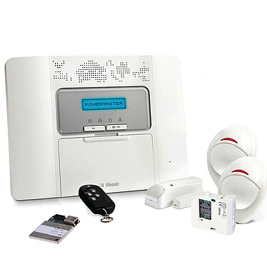 Visonic - POWERMASTER KIT2 GSM IP - Alarme maison sans fil GSM / IP PowerMaster 30 - Kit 2