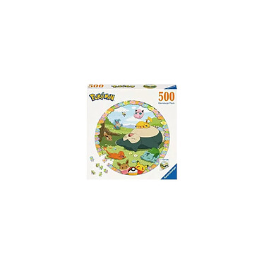 Pokémon - Puzzle rond Flowery Pokémon  (500 pièces)