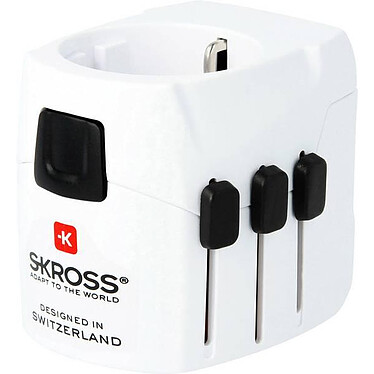 Skross - Adaptateur voyage secteur Skross Pro Ligh USB