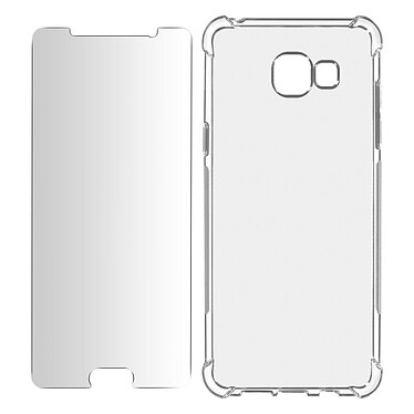 Avizar Pack Protection Samsung Galaxy A5 2016 Coque Souple et Verre Trempé transparent