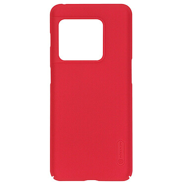Nillkin Coque OnePlus 10 Pro 5G Rigide Finition Mate Super Frosted Shield  rouge