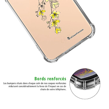 Acheter LaCoqueFrançaise Coque iPhone 11 Pro Silicone antichocs Solides coins renforcés  transparente Motif Fleurs Cerisiers