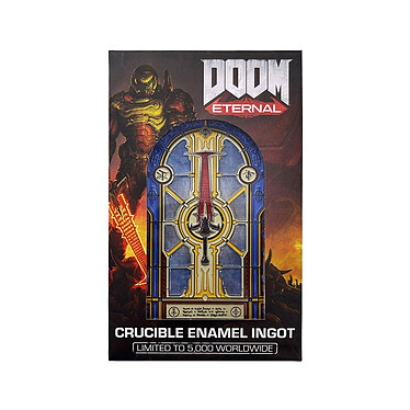 Doom - Lingot Doom Crucible Sword Stained Glass Limited Edition pas cher
