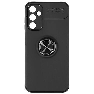 Avizar Coque Anneau pour Samsung Galaxy A25 5G Silicone Bloc Caméra Protégé Noir