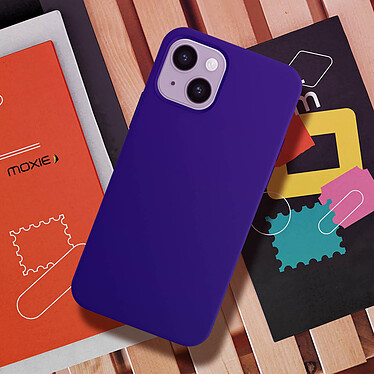 Acheter Moxie Coque pour iPhone 14 Hybride Semi-rigide Fine Légère Intérieur Doux  violet