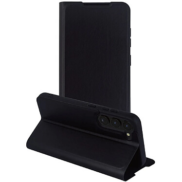 Myway Étui Folio pour Samsung Galaxy S23 Fonction Stand Noir