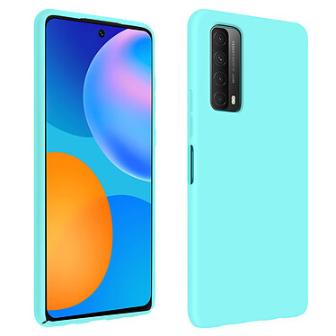Avizar Coque Huawei P smart 2021 Silicone Gel Souple Finition Soft Touch Turquoise