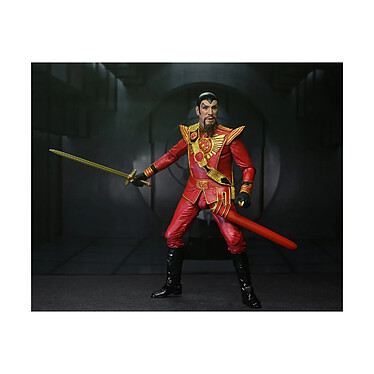 Flash Gordon (1980) - Figurine Ultimate Ming (Red Military Outfit) 18 cm pas cher
