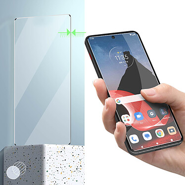 Avizar Verre Trempé pour Motorola ThinkPhone Dureté 9H Anti-rayures Anti-traces  transparent pas cher