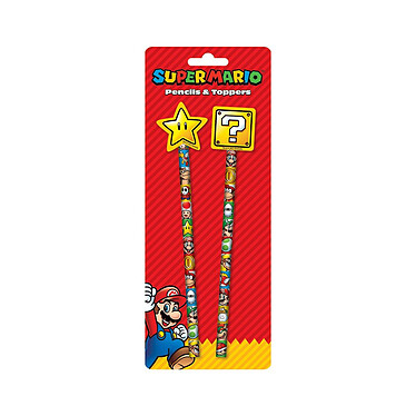 Super Mario - Set papeterie 2 pièces
