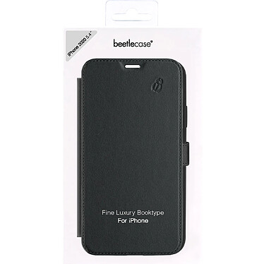 Acheter BEETLECASE Étui pour Apple iPhone 12 Mini Folio Premium avec Porte-Cartes Noir