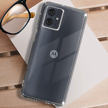 Avis Avizar Coque pour Motorola Moto G54 Silicone Souple et Flexible Transparent
