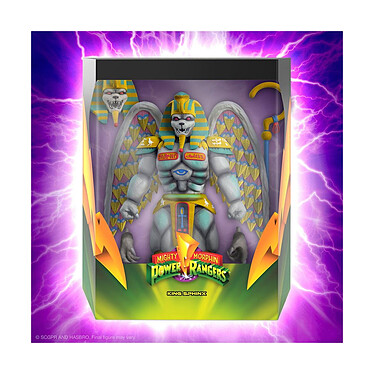 Mighty Morphin Power Rangers - Figurine Ultimates King Sphinx 20 cm pas cher