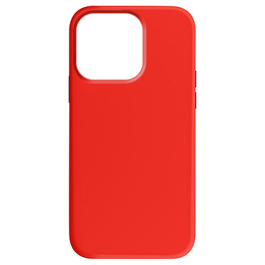 Moxie Coque pour iPhone 15 Pro Semi-rigide Intérieur Microfibre Rouge