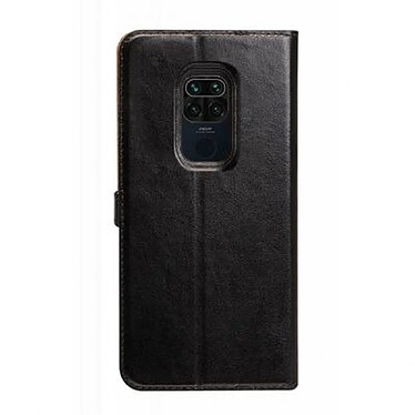 BigBen Connected Étui pour Redmi Note 9 Folio Wallet Fermeture avec Languette Aimantée Noir