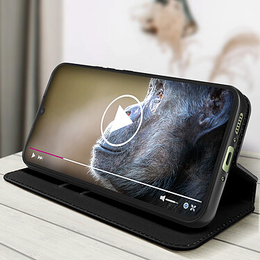 Acheter Avizar Housse pour Samsung Galaxy A54 5G Clapet Magnétique Porte-carte Support vidéo  Noir