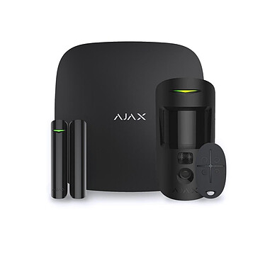Ajax - Alarme maison Ajax Hub 2 Noir  - Kit 1