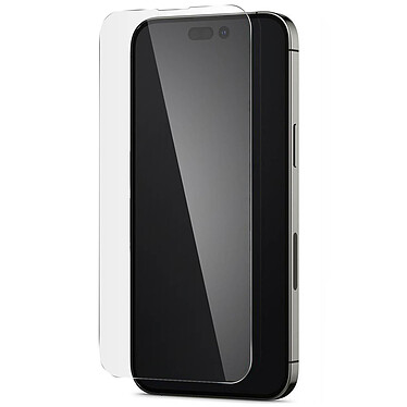 Spigen SGP Verre Trempé pour iPhone 14 Pro Max Dureté 9H Bords Biseautés 2.5D  Transparent