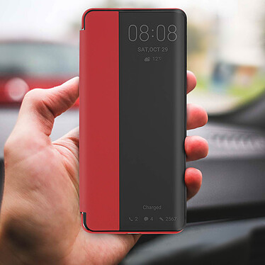 Avis Avizar Etui folio Rouge à fenêtre pour Huawei P30 Pro