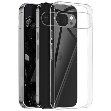 Avizar Coque pour Google Pixel 9 et Google Pixel 9 Pro Transparente Transparent