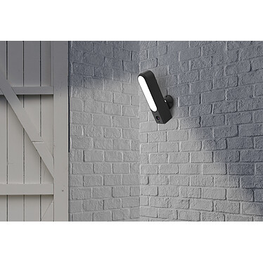 Avis Caméra lumineuse extérieure connectée - détecteur de mouvement, vision de nuit et haut parleur (Ninj-E) Wi-Fi - Voltman