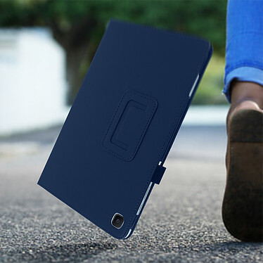 Avis Avizar Étui Galaxy Tab S6 Lite Housse Intérieur Soft Touch Fonction Support - Bleu