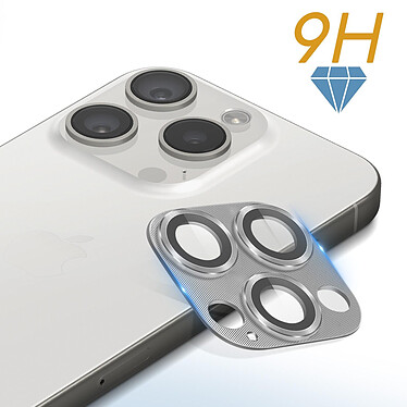 Avis Enkay Verre Trempé Caméra pour iPhone 15 Pro et 15 Pro Max Cadre Alliage Aluminium  Argent