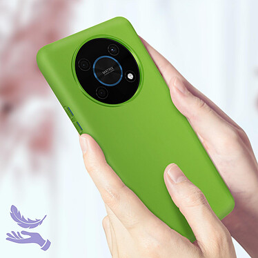 Acheter Avizar Coque pour Honor Magic 4 Lite Silicone Semi-rigide Finition Soft-touch Fine  Vert