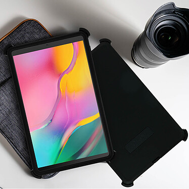 OtterBox Coque pour Galaxy Tab A 10.1 2019 Protection intégrale Support Defender  Noir pas cher