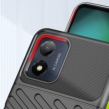 Avis Avizar Coque pour Motorola Moto E13 effet strié antidérapant fine et légère Noir