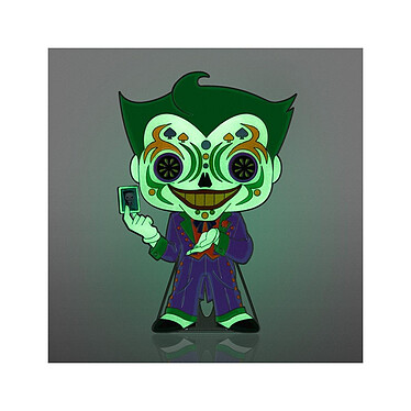 Acheter DC Comics - Pin pin's POP! émaillé DOTD Joker (Glow-in-the-Dark) 10 cm