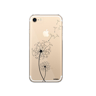 Acheter Evetane Coque iPhone 7/8/ iPhone SE 2020/ 2022 silicone transparente Motif Pissenlit ultra resistant
