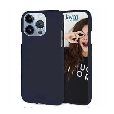 Jaym Coque pour Apple iPhone 13 Pro Max Premium Soft Feeling Bleu