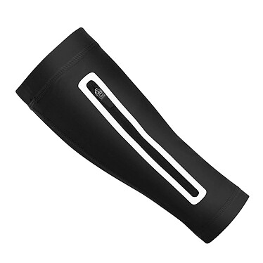 Avizar Brassard Sport Zippé Anti-dérapante Extensible Taille M - Noir