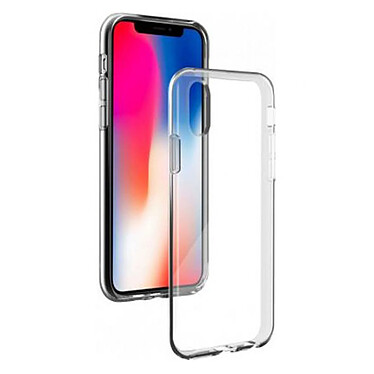 BigBen Connected Coque pour iPhone X / XS Souple et Fine Transparent