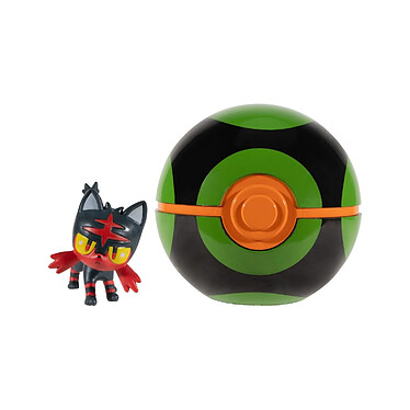 Pokémon - Clip'n'Go Poké Balls Flamiaou & Sombre Ball