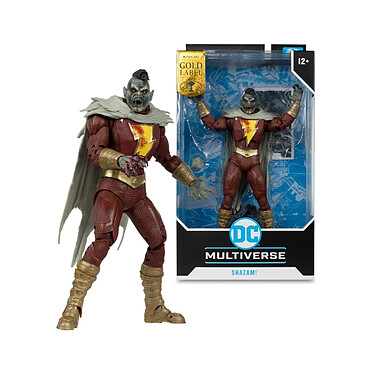 Acheter DC Multiverse - Figurine Shazam (DC vs Vampires) Gold Label 18 cm