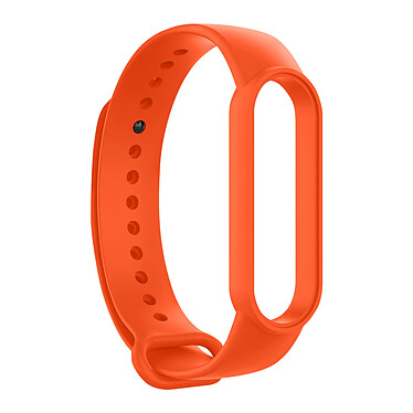 Avizar Bracelet Sport pour Xiaomi Mi Band 6 et 5 Silicone Premium Soft-touch Léger Orange