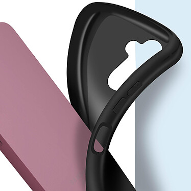 Acheter Avizar Coque pour Samsung Galaxy A24 en Silicone gel flexible fine et légère  Noir