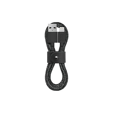 Native Union Eco Belt Câble USB-A vers Lightning 1.2m Noir
