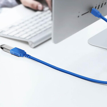 Acheter LinQ Câble d'Extension USB 3.0 Synchronisation 5Gb/s Longueur 1,5m Bleu
