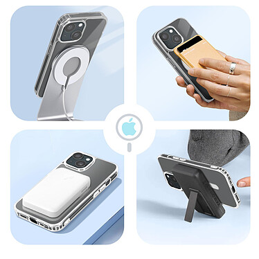 Acheter Avizar Coque MagSafe pour iPhone 15 Plus Rigide  Transparent